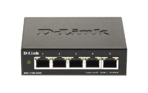 1148120 - Mediatech D-Link DGS-1100-05V2: 5Port Gigabit Switch 5x Gigabit, Lüfterlos kaufen Schweiz | Mediatech.ch