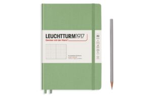 Leuchtturm Notizbuch Medium A5 dotted 249 Seiten, Farbe Salbei
