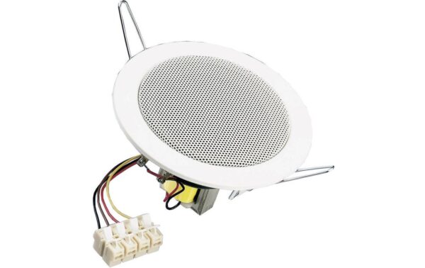115062 - Mediatech Visaton Deckenlautsprecher DL 10, 100V RAL9010 weiss, 50111 kaufen Schweiz | Mediatech.ch