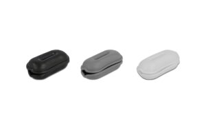 Delock Kabelaufwickler oval, 3 Set 68x32x27mm für Kabel bis 3mm Durchmesser