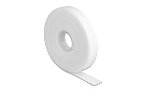 Delock Klettband auf Rolle, 3mx13mm Klettverschluss, weiss