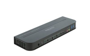 Delock 4Port HDMI KVM mit USB und Audio 4k 60Hz