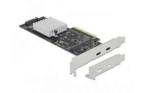 Delock 89009 PCI Express x8 Karte LP 2x extern SuperSpeed USB Type-C 20Gbps kaufen Schweiz | Mediatech.ch
