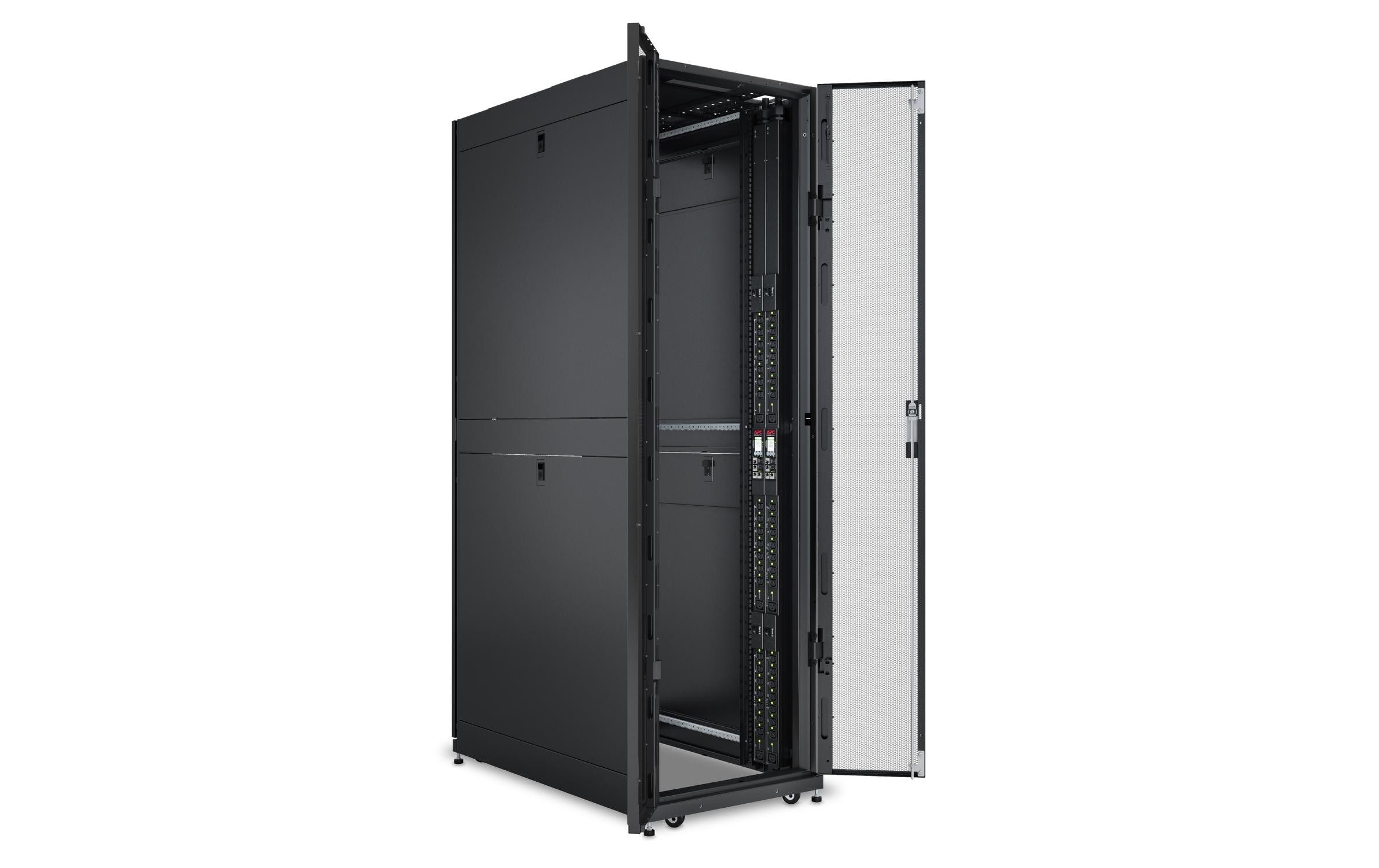 1155406_5 - Mediatech APC Steckdosenleiste PDU APDU9959EU3 18xC13, 2xC19, 16A, LAN, IN: IEC309 2P+E,