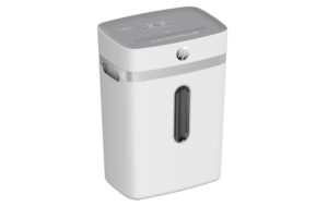 1155836 - Mediatech HP Inc. HP Aktenvernichter OneShred 12CC bis 12 Blatt, 23 Liter, Sicherheitsstufe 4 kaufen | Mediatech.ch