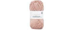 RICO Creative Cotton Aran, altrosa 50 g, 85 m, 100 % CO gaze