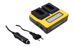 PATONA Dual LCD Charger Panasonic DMW-BLK22 500mA, 8.4V