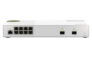 QNAP QSW-M2108-2S, Web Managed Switch 8 Port 2.5Gbps, 2 Port SFP+