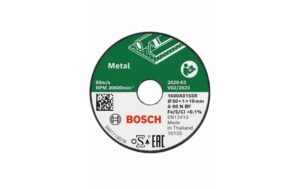 Bosch Trennschleifscheibe Metall 50x1x10mm kaufen Schweiz | Mediatech.ch
