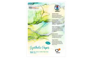 URSUS Synthetikpapier Yupo A6 192 g/m2 192 g/m2, 10 Blatt, Wasserfest,UV Lichtecht