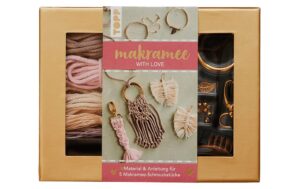 Topp Bastelset Schmuck Makramee für 5 Schmuckstücke
