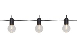 Star Trading Lichterkette Fiesta IP44, Warmweiss, 10 LEDs, 360cm, 0.6W