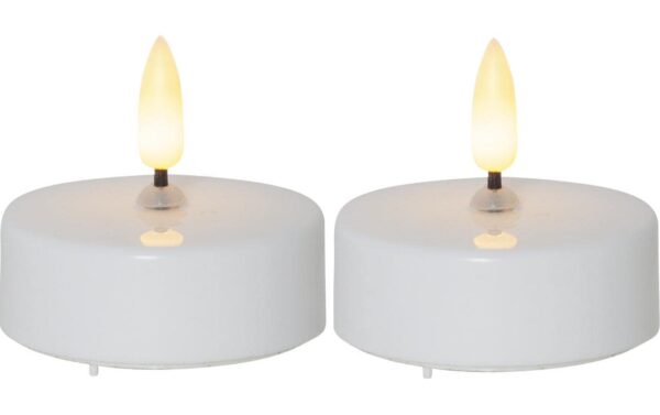 Star Trading LED Teelicht 2 Pack Flamme Indoor, Weiss, 5.5cm, keine Timer, 0.03W kaufen Schweiz | Mediatech.ch