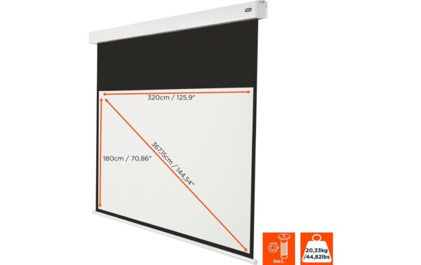 Celexon, Akku Motor Plus, Leinwand, 16:9 V2.0, elektrisch, 320x180cm