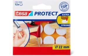 Tesa Filzgleiter rund, weiss Ø 22mm