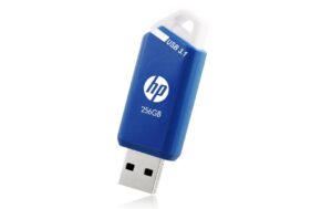 HP USB3.1 x755w 256GB Lesen: 65MB/s, Schreiben 20MB/s