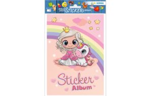 Herma Stickeralbum A5 Prinzessin Sweetie 16 silikonisierte Blankoseiten