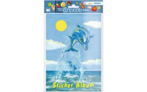 Herma Stickeralbum A5 Der kleine Delfin 16 silikonisierte Blankoseiten