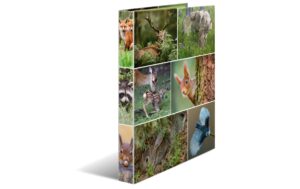 Herma Ringbuch A4 3.5 cm Waldtiere 2D Rückenbreite: 3.5 cm, Füllhöhe: 2 cm