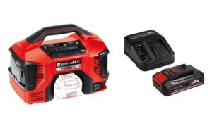Einhell Hybrid-Kompressor Pressito Kit mit Akku 2.5Ah und Ladegerät