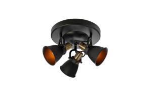 Markslöjd MARKSLOJD Alton 3L Deckenleuchte Schwarz 107854, exkl. 3x E14 40W, Dimmbar kaufen | Mediatech.ch
