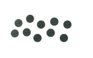 Nobo Magnet rund 13mm, 10 Stk. für ein Blatt, schwarz