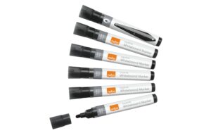 Nobo Liquid Ink Boardmarker 3mm Rundspitze 10 stk., trocken abwischbar, schwarz kaufen Schweiz | Mediatech.ch