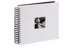 Hama Spiral-Album Fine Art 36x32cm, 50 schwarze Seiten, Kreide