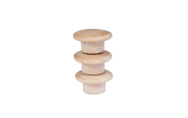 1166168_2 - Mediatech Legamaster Haftmagnete Wooden 25mm 5Stk.