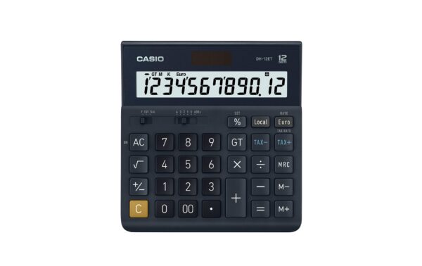 1166811 - Mediatech Casio Taschenrechner CS-DH-12TER 12-stelliges LC Display kaufen Schweiz | Mediatech.ch