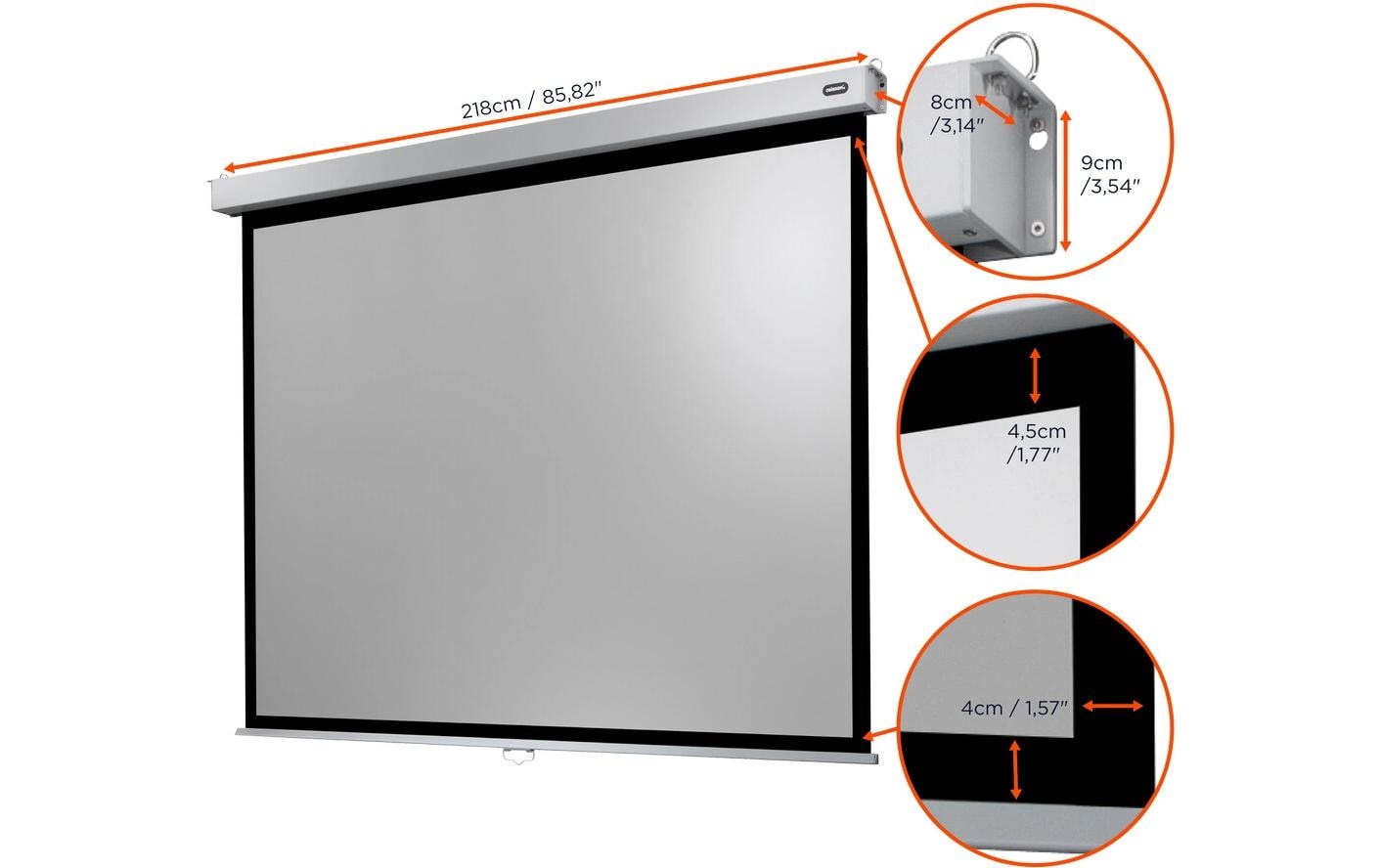 1167323_2 - Mediatech Celexon, Rollo Professional Plus, 4:3 manuell, 200x150cm