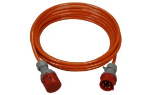 Spälti Verlängerungskabel G-PUR 5x2.5mm2 5x2.5 mit Stecker & Kupplung CEE16/5