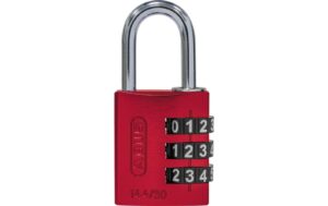 ABUS 144/30 rot B/DFNLI Vorhangschloss 80796