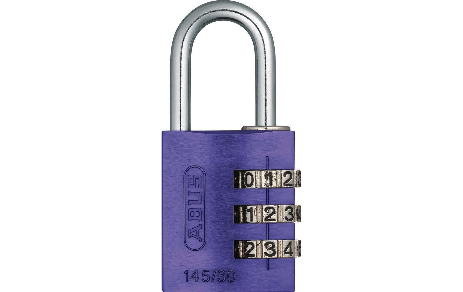 ABUS 145/30 lila Lock-Tag Vorhangschloss 46619 kaufen Schweiz | Mediatech.ch