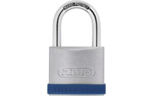ABUS 5/55 vs. Silver Rock Vorhangschloss Silber