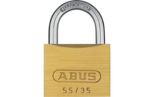 ABUS 55/35 vs. Vorhangschloss Gold