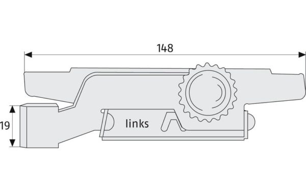 ABUS RS97 CLC/DFNLI Rollladensicherung 33689