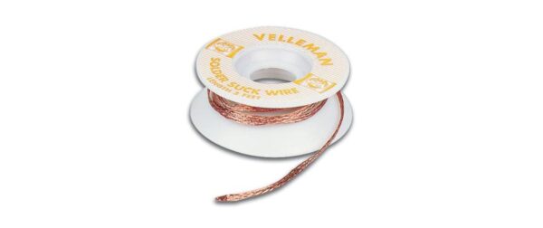 Velleman DESOLDER Entlötlitze Ø: 2mm, Länge: 1.5m kaufen Schweiz | Mediatech.ch