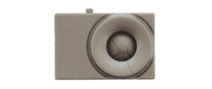 2N Vario Ersatzteil 9137606 Kunststoff Lautsp. Abdeckung, 5 Stück