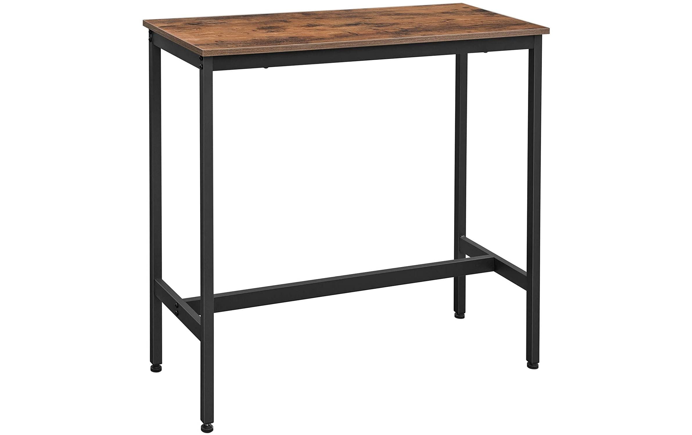 Vasagle Bartisch aus Holz und Stahl 100 x 40 x 90 cm, Tisch Traglast 100 kg