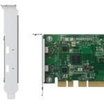 QNAP QXP-T32P Thunderbolt 3 Erweiterungsk. 2x Thunderbolt 3 (USB Typ-C), PCIe Gen3 x 4