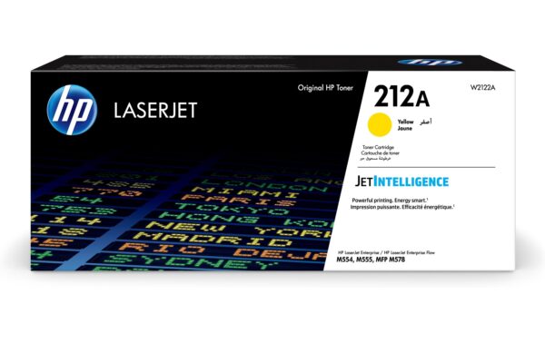HP Toner 212A - Yellow (W2122A) Seitenkapazität ~ 5'500 Seiten
