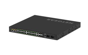 1172223 - Mediatech Netgear AV Line M4250-26G4F-PoE++ 24x1G Ultra90 PoE++, 1440W 2x1G 4xSFP, Mana kaufen Schweiz | Mediatech.ch