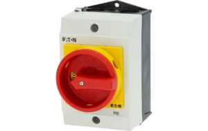 Eaton Hauptschalter 3 Polig + N, 20 A NOT-AUS-Funnktion T0, Rot