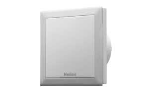Helios Ventilator MiniVent M1/120 N/C mit Nachlauf IP45, 230V, 118mm, weiss