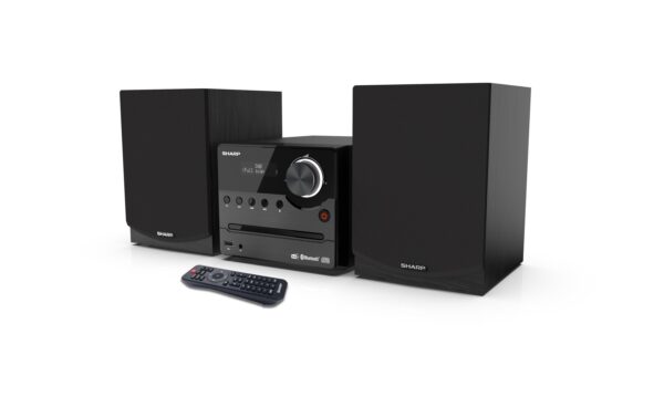 1176768 - Mediatech Sharp XL-B517D, Micro Sound System Schwarz, DAB+, Bluetooth, CD, USB, Aux-In kaufen Schweiz | Mediatech.ch