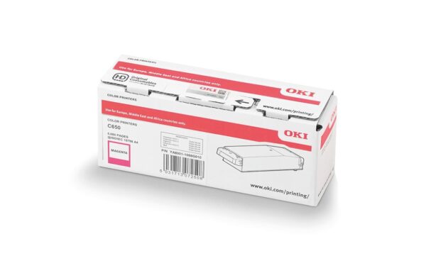 1176950 - Mediatech Oki Toner 09006128 zu OKI C650 Magenta, 6000 Seiten