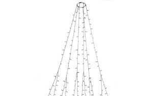 Konstsmide LED Baummantel 6x45 gefrostet, 6 Sträge à 45 Dioden