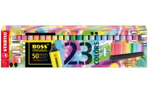 Stabilo Leuchtmarker BOSS Original 23er Tischset