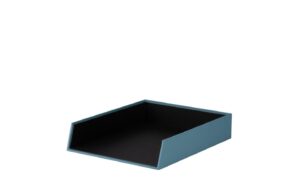 Rössler S.O.H.O. Ablagekorb Denim A4, 26x6x32cm, blau